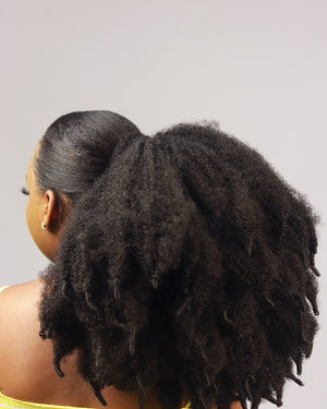 23" Premium Fiber Half Wig - Onyi (Kinky Texture)