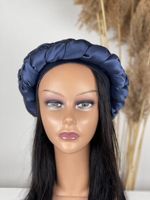 Pre-Braided Satin Turban